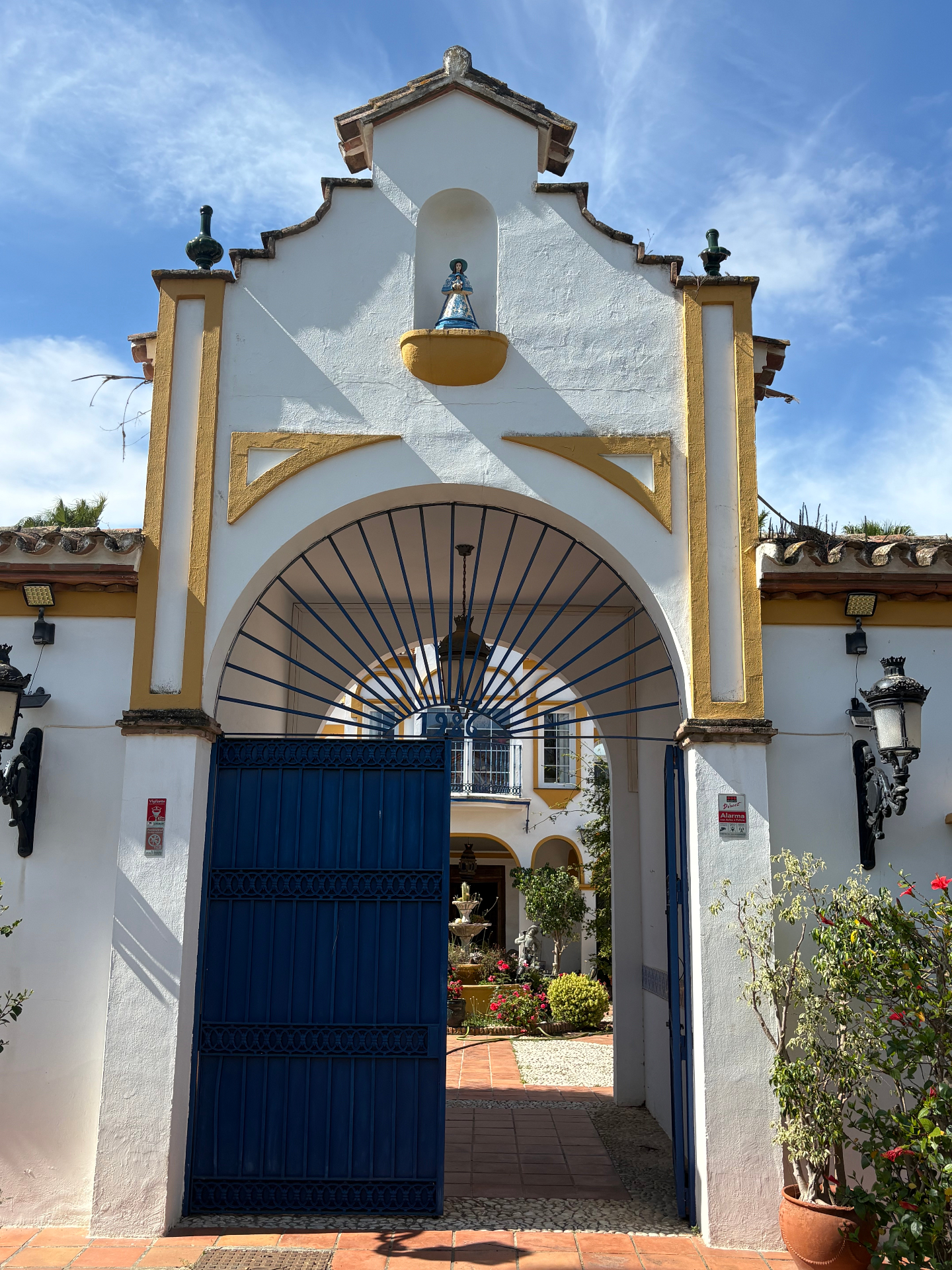 AIM School campus entrance in Costa del Sol